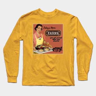 Karma Long Sleeve T-Shirt